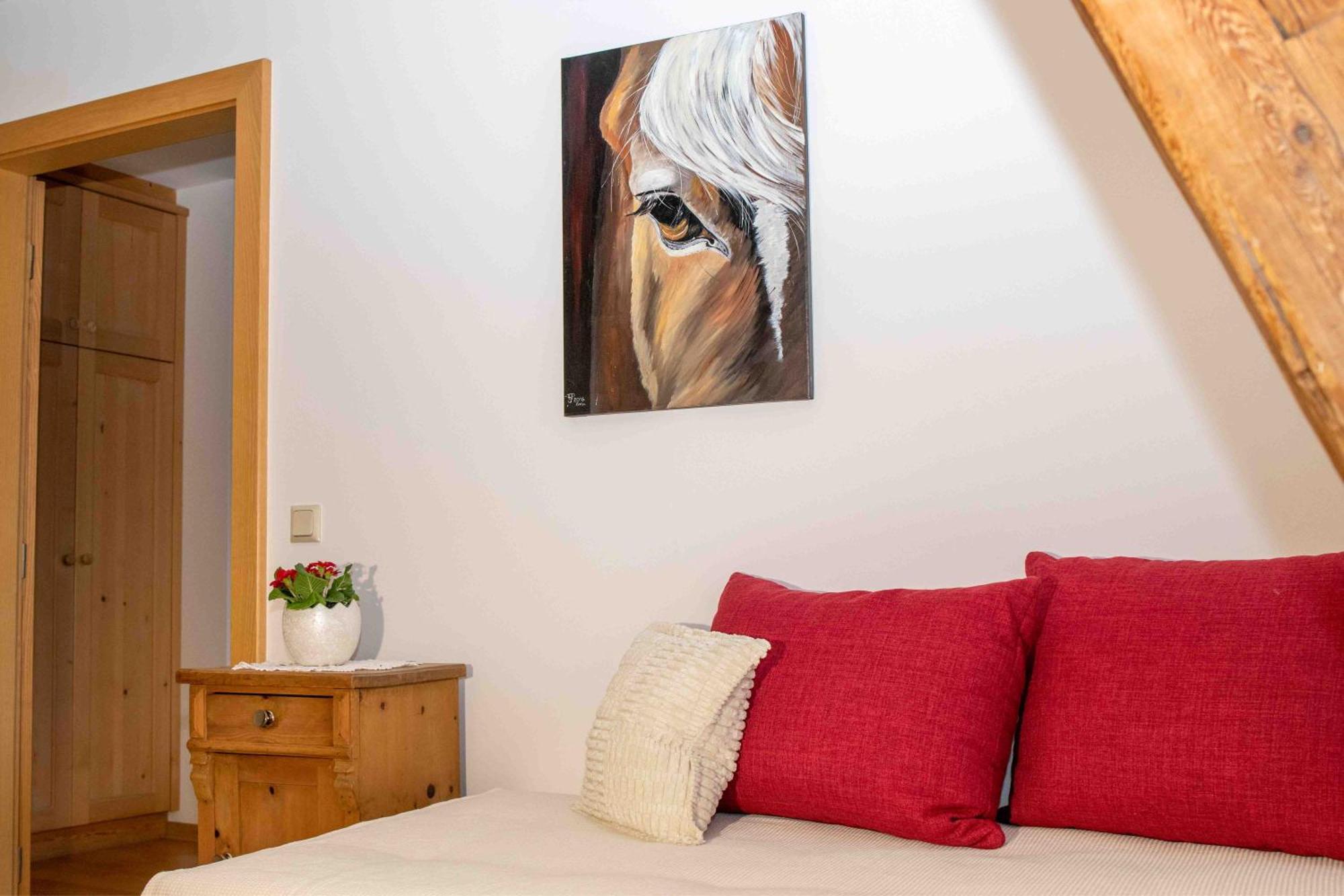 Obstbauernhof Fohlenhof Appartement Lasa Buitenkant foto